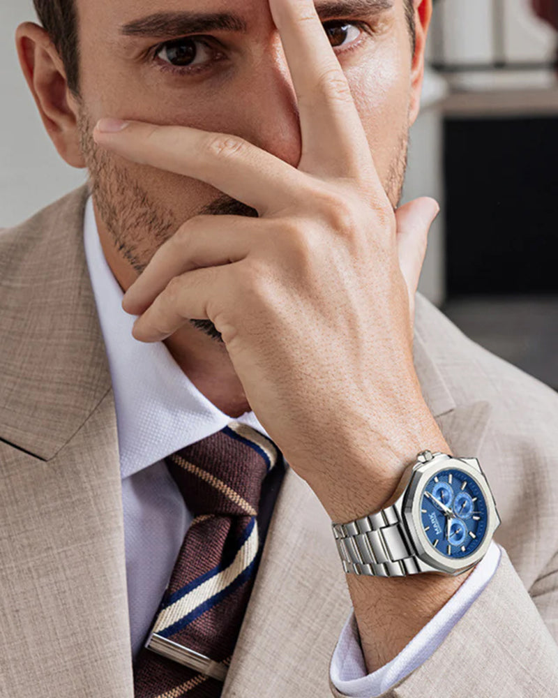 Edelstahluhr (Wasserfest)